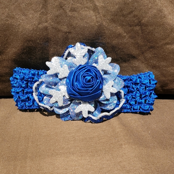 Custom Infant Snowflake Holiday/Pageant Dress - Picture 5 of 8